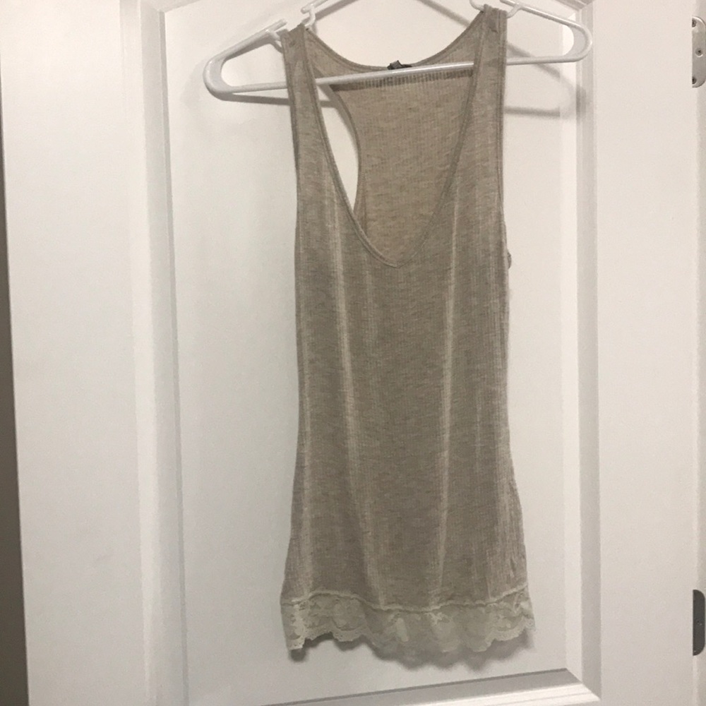 BKE Razorback Lace Tank